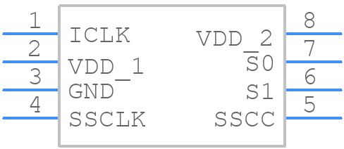 5V50013DCG - Renesas Electronics - PCB symbol