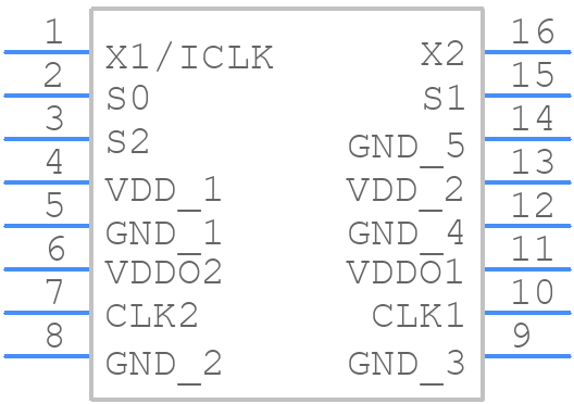 613MLFT - Renesas Electronics - PCB symbol