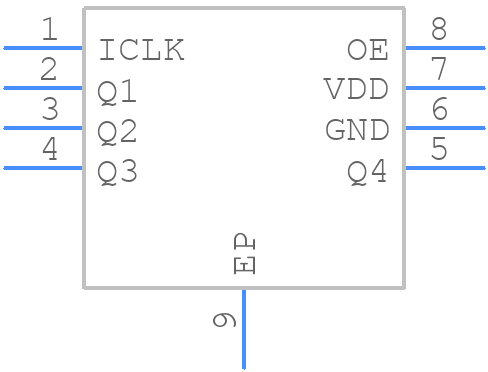 621NILFT - Renesas Electronics - PCB symbol