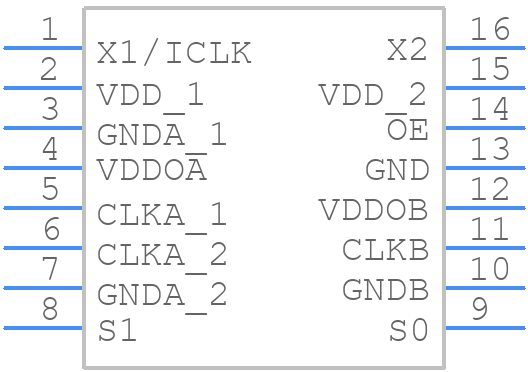 650G-40ALF - Renesas Electronics - PCB symbol