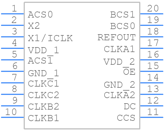 650R-07ILF - Renesas Electronics - PCB symbol