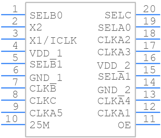 650R-14LFT - Renesas Electronics - PCB symbol