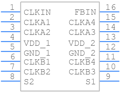 671M-03ILFT - Renesas Electronics - PCB symbol