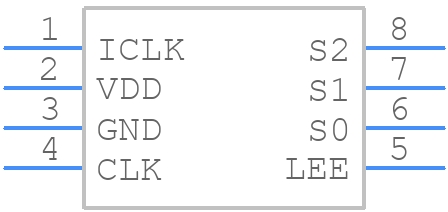 MK1709SLF - Renesas Electronics - PCB symbol