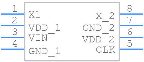 MK2727SLF - Renesas Electronics - PCB symbol