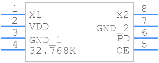 MK3200SLF - Renesas Electronics - PCB symbol