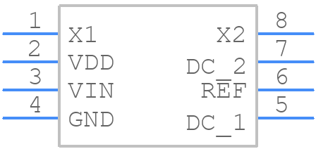 MK3711DMLF - Renesas Electronics - PCB symbol
