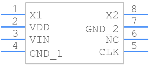 MK3727HLF - Renesas Electronics - PCB symbol