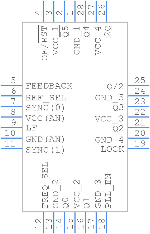 74FCT388915TCJG - Renesas Electronics - PCB symbol
