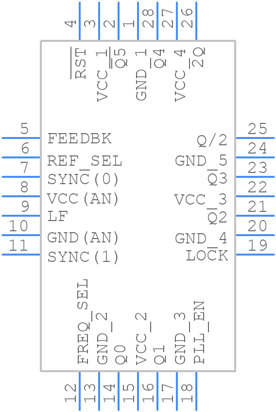74FCT88915TTDJG - Renesas Electronics - PCB symbol