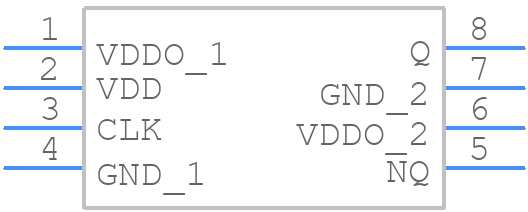 8302AMI-01LF - Renesas Electronics - PCB symbol