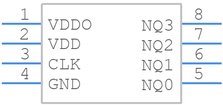 8304AM-01LF - Renesas Electronics - PCB symbol