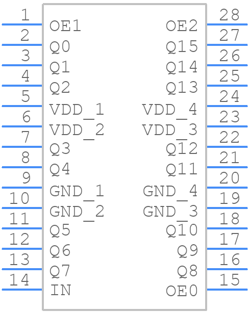 83115BRLFT - Renesas Electronics - PCB symbol