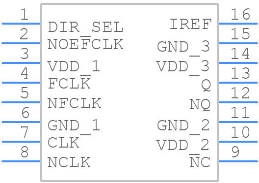 831752AGILF - Renesas Electronics - PCB symbol