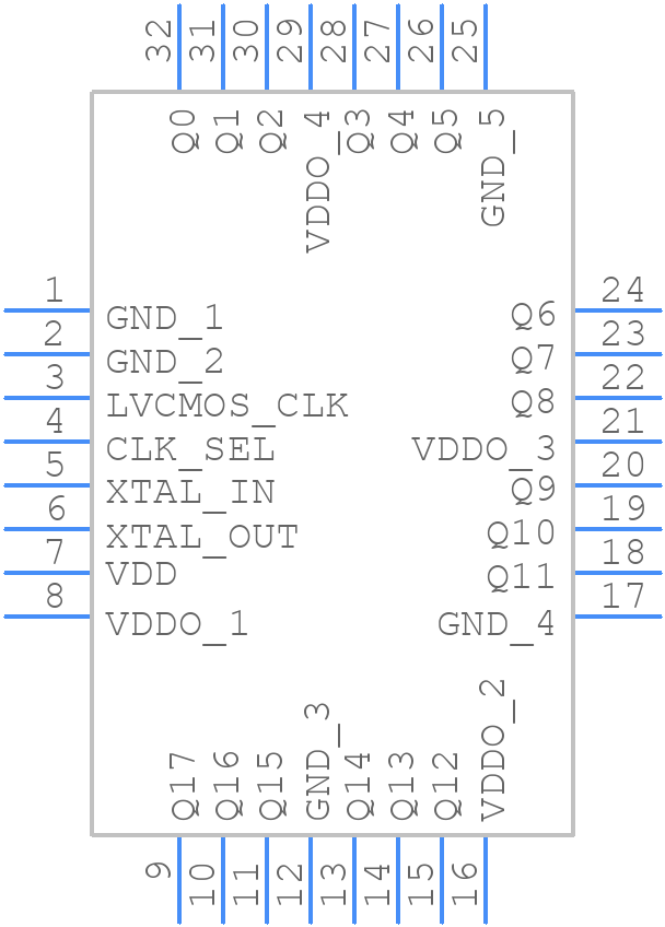 83918AYILF - Renesas Electronics - PCB symbol