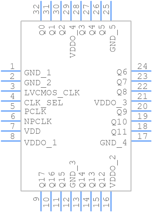 83940DYI-01LF - Renesas Electronics - PCB symbol