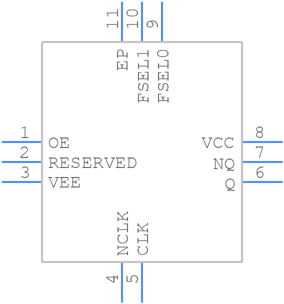 83PN161AKILF - Renesas Electronics - PCB symbol