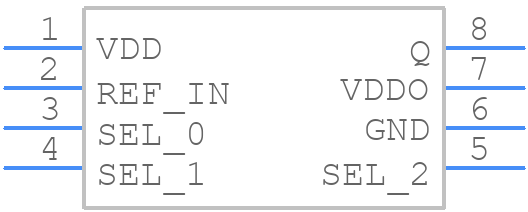 840001BGI-25LF - Renesas Electronics - PCB symbol