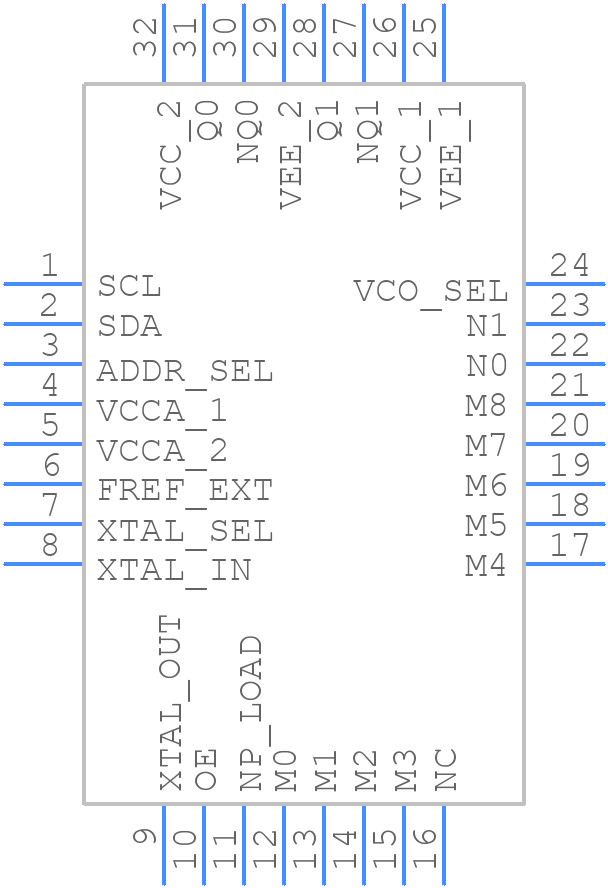 84330BY-03LFT - Renesas Electronics - PCB symbol