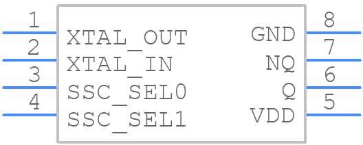 844441DMI-150LF - Renesas Electronics - PCB symbol