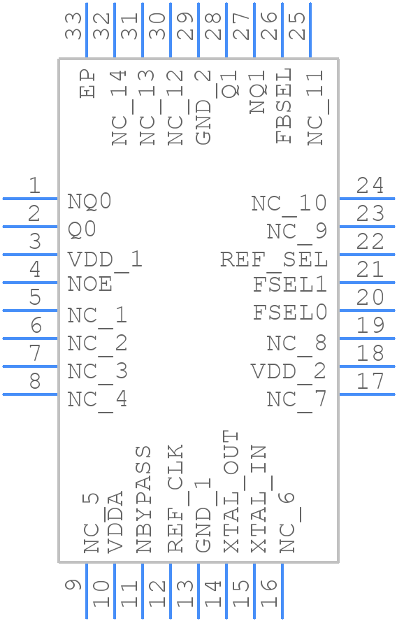 845252AKILF - Renesas Electronics - PCB symbol