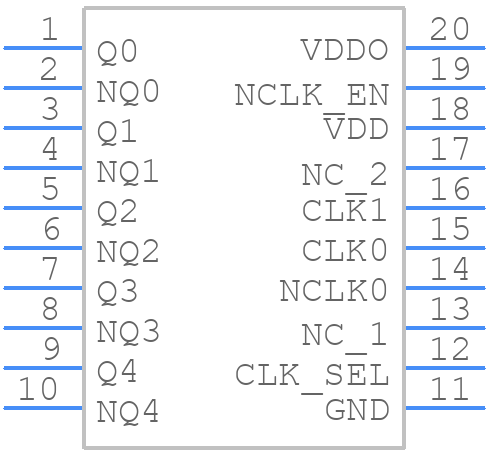 85214AGILF - Renesas Electronics - PCB symbol