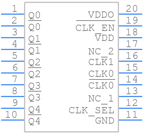 85214AGLF - Renesas Electronics - PCB symbol
