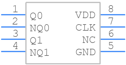 85222AM-02LFT - Renesas Electronics - PCB symbol