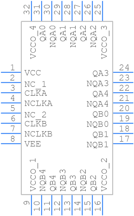 85310AYI-21LN - Renesas Electronics - PCB symbol