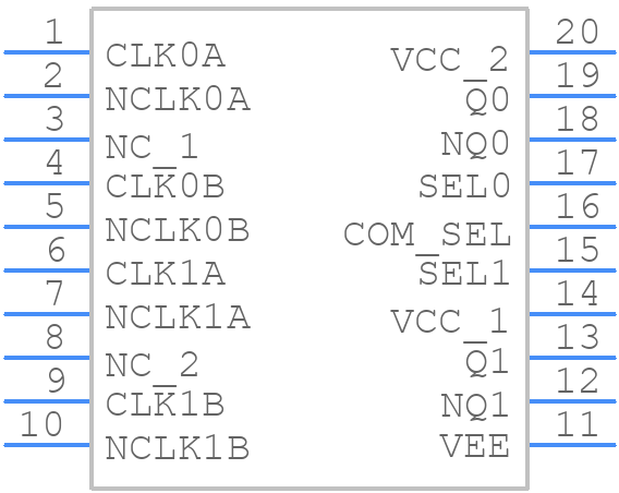 85356AMILF - Renesas Electronics - PCB symbol