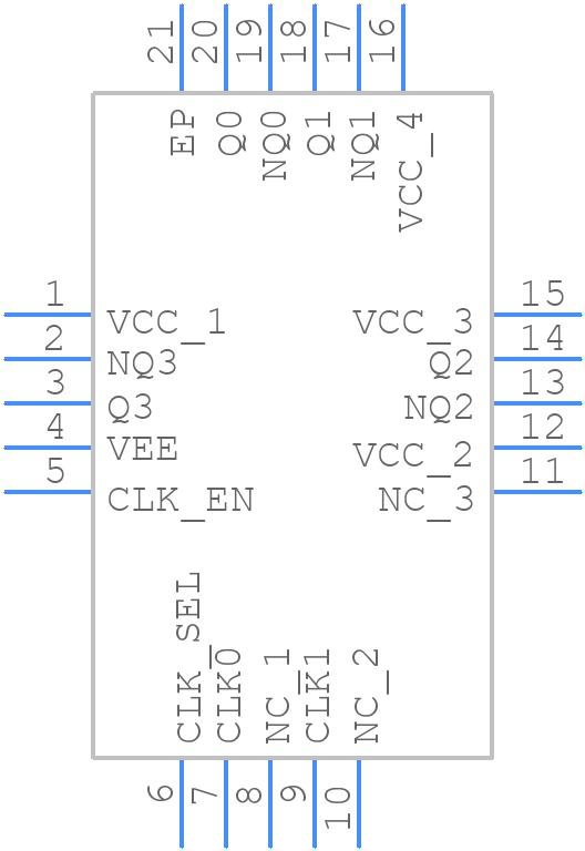 8535AK-01LF - Renesas Electronics - PCB symbol