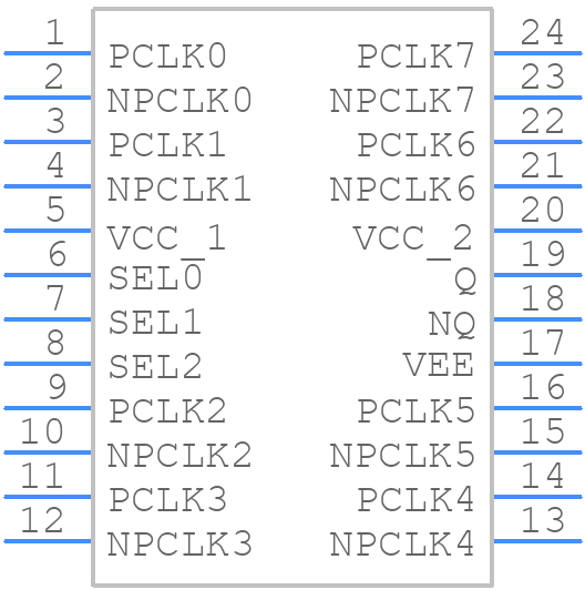 853S058AGILF - Renesas Electronics - PCB symbol