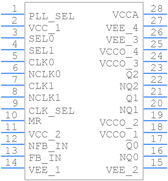 8633AF-01LF - Renesas Electronics - PCB symbol