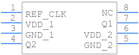 87002BM-05LFT - Renesas Electronics - PCB symbol
