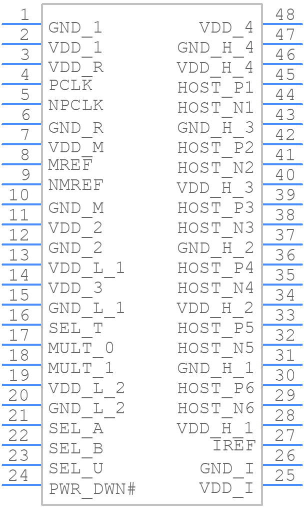 87158AGLF - Renesas Electronics - PCB symbol