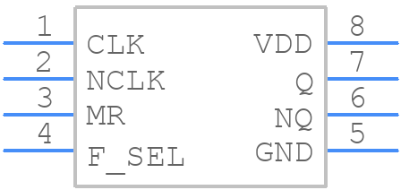 87421AMILFT - Renesas Electronics - PCB symbol
