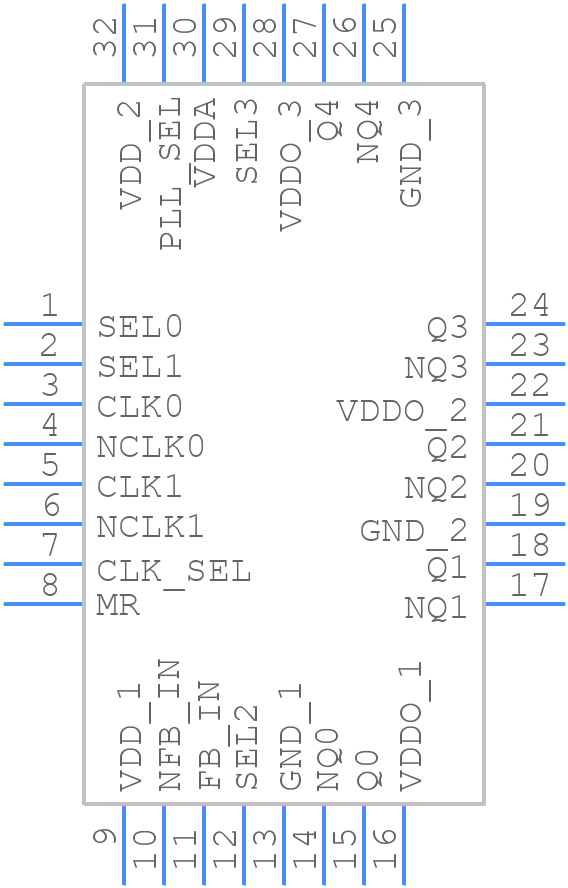 8745BYILF - Renesas Electronics - PCB symbol
