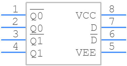 MC100ES6011EJ - Renesas Electronics - PCB symbol