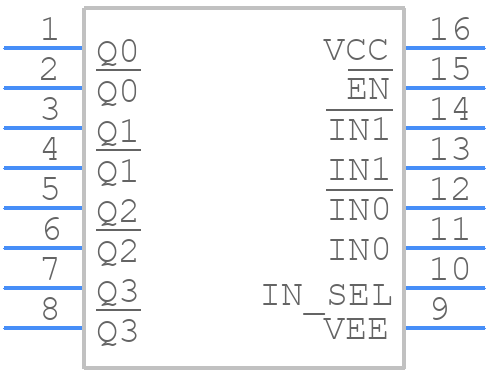 MC100ES6130EJR2 - Renesas Electronics - PCB symbol