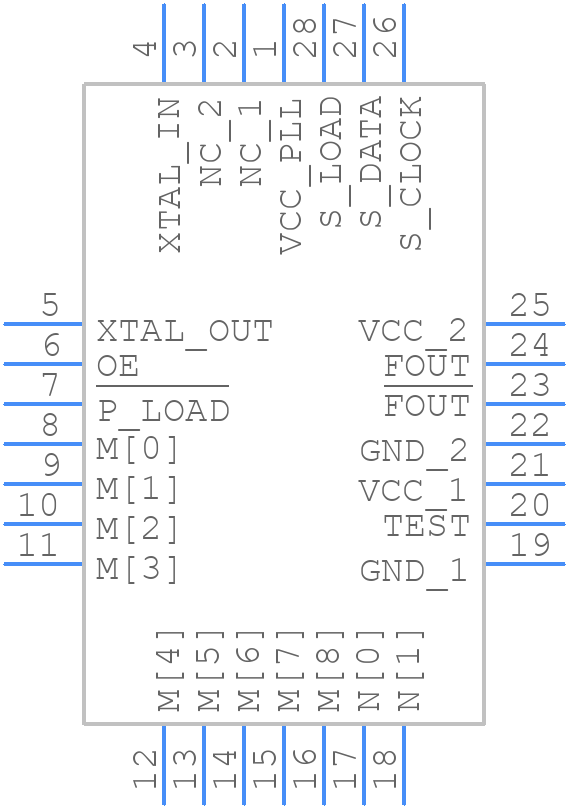 MPC9229EIR2 - Renesas Electronics - PCB symbol