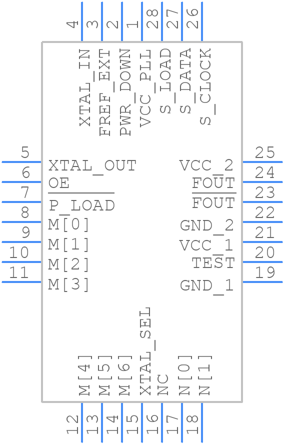 MPC9239EI - Renesas Electronics - PCB symbol