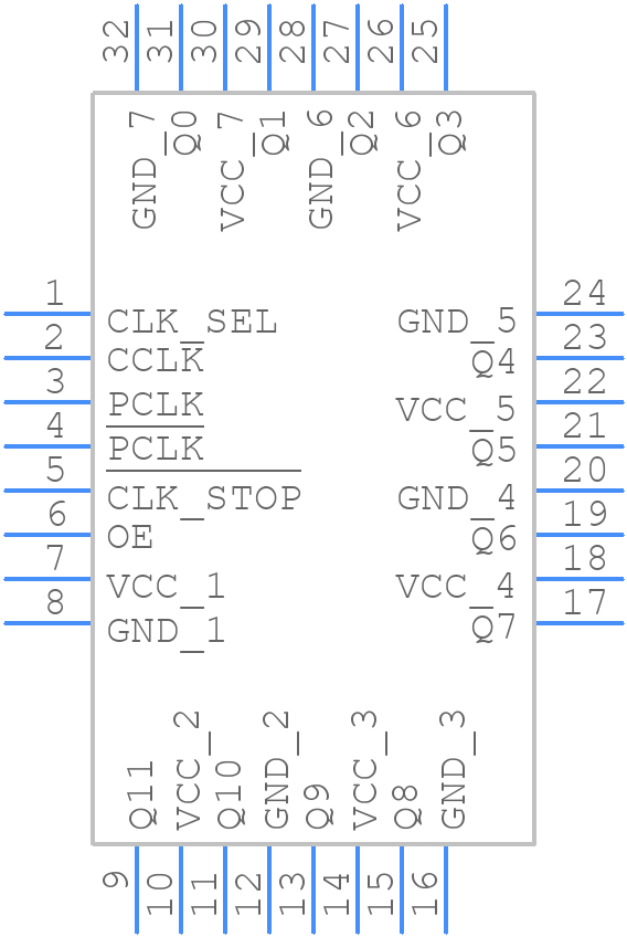 MPC9448ACR2 - Renesas Electronics - PCB symbol