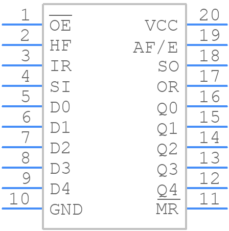 72413L35SO - Renesas Electronics - PCB symbol