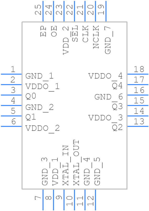 8L30205NLGI8 - Renesas Electronics - PCB symbol