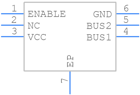 LTC4311IDC#TRMPBF - Analog Devices - PCB symbol