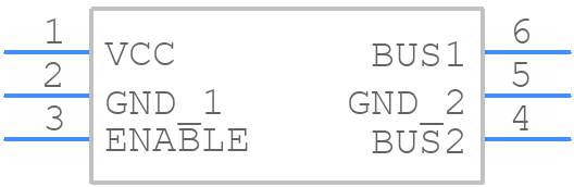 LTC4311CSC6#TRPBF - Analog Devices - PCB symbol