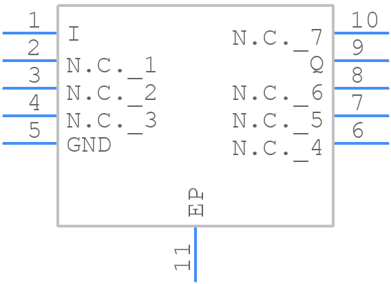 TLS810A1LDV33XUMA1 - Infineon - PCB symbol