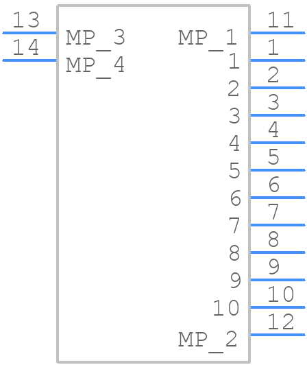 AYF531065T - Panasonic - PCB symbol