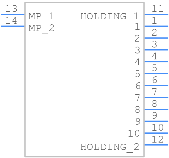 AYF531065TA - Panasonic - PCB symbol