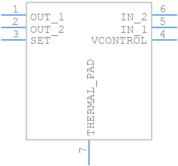 LT3085IDCB#TRMPBF - Analog Devices - PCB symbol
